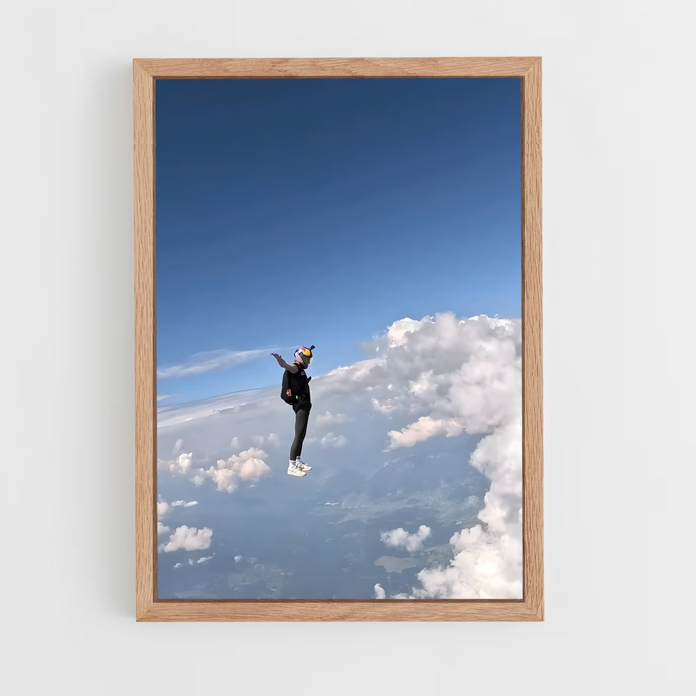 Poster games skydiving – affiche Parachutisme (vue 4)